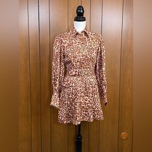 Zimmermann Resistance Safari Shirt Dress size 1/us size 6